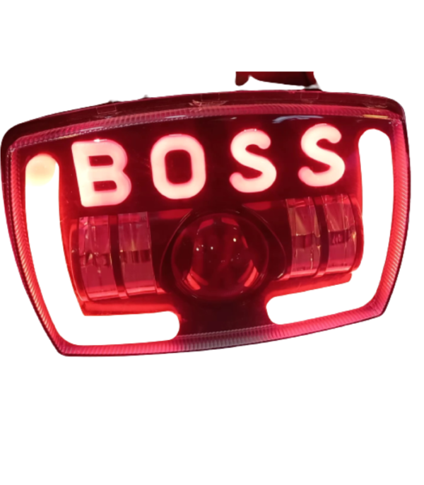 New Boss Led Prjector Headlights For 70cc And 125cc Bike