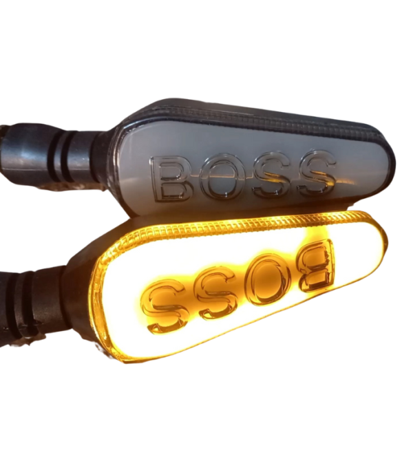 Bike Indicators Boss Style With DRLS 4pcs