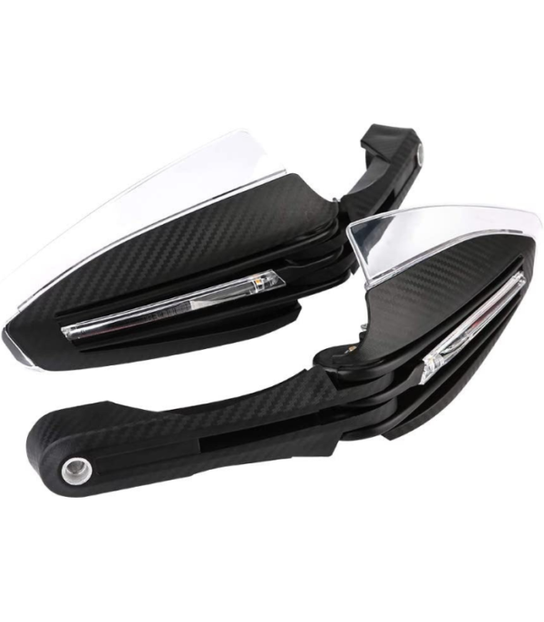 Universal Motorcycle Hand Guards ABS plastic LED Turn Signal With Drl