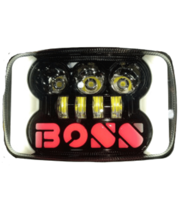 Boss LED Projector Headlights With Indicators For 125cc And 70cc bike