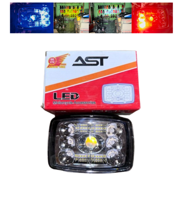 70cc And 125cc Original Fitting Led Headlight With Delphine Flasher