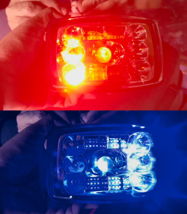 70cc And 125cc Original Fitting Led Headlight With Delphine Flasher - Image 2