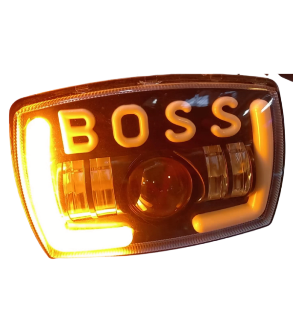 New Boss Led Prjector Headlights For 70cc And 125cc Bike - Image 3