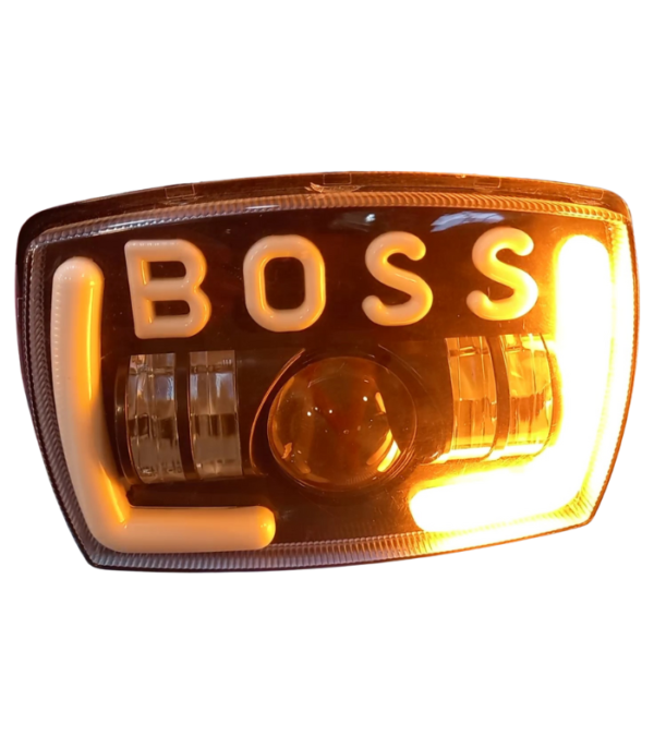 New Boss Led Prjector Headlights For 70cc And 125cc Bike - Image 2