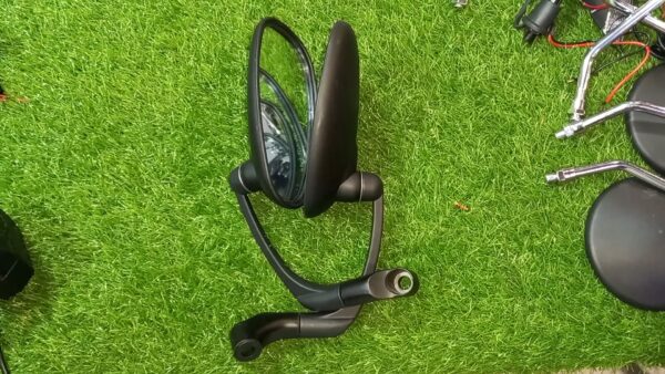 Universal Motorcycle Rear View Side Mirrors - Image 2