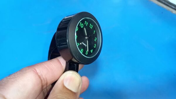 Motorcycle Handlebar Clock Waterproof Universal Aluminium - Image 4