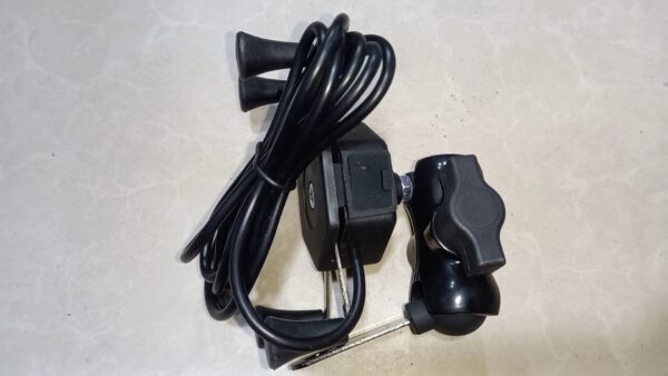 Universal Bike Mobile Holder with Charger - Black - Image 2