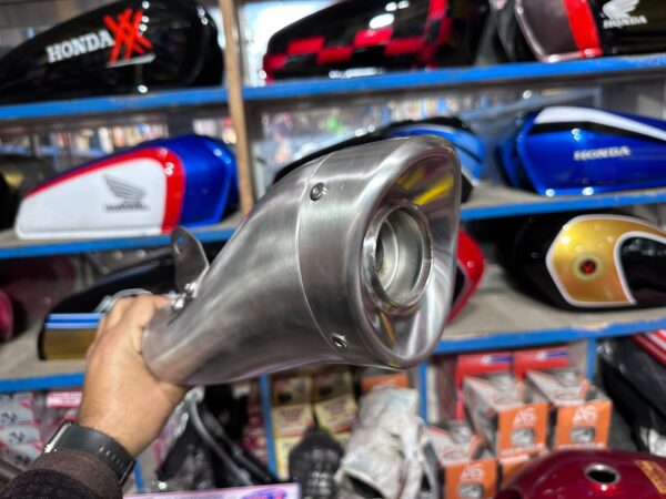 Exhaust Cobra Style 51 MM Inlet Stainless Steel Universal With DB Killer - Image 3