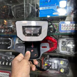 Universal LED Motorcycle Tail Light for 70cc & 125cc Bikes