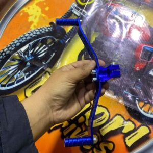 Pro-Grade CNC Motorcycle Gear Lever Pedal – Lightweight Blue Shifter